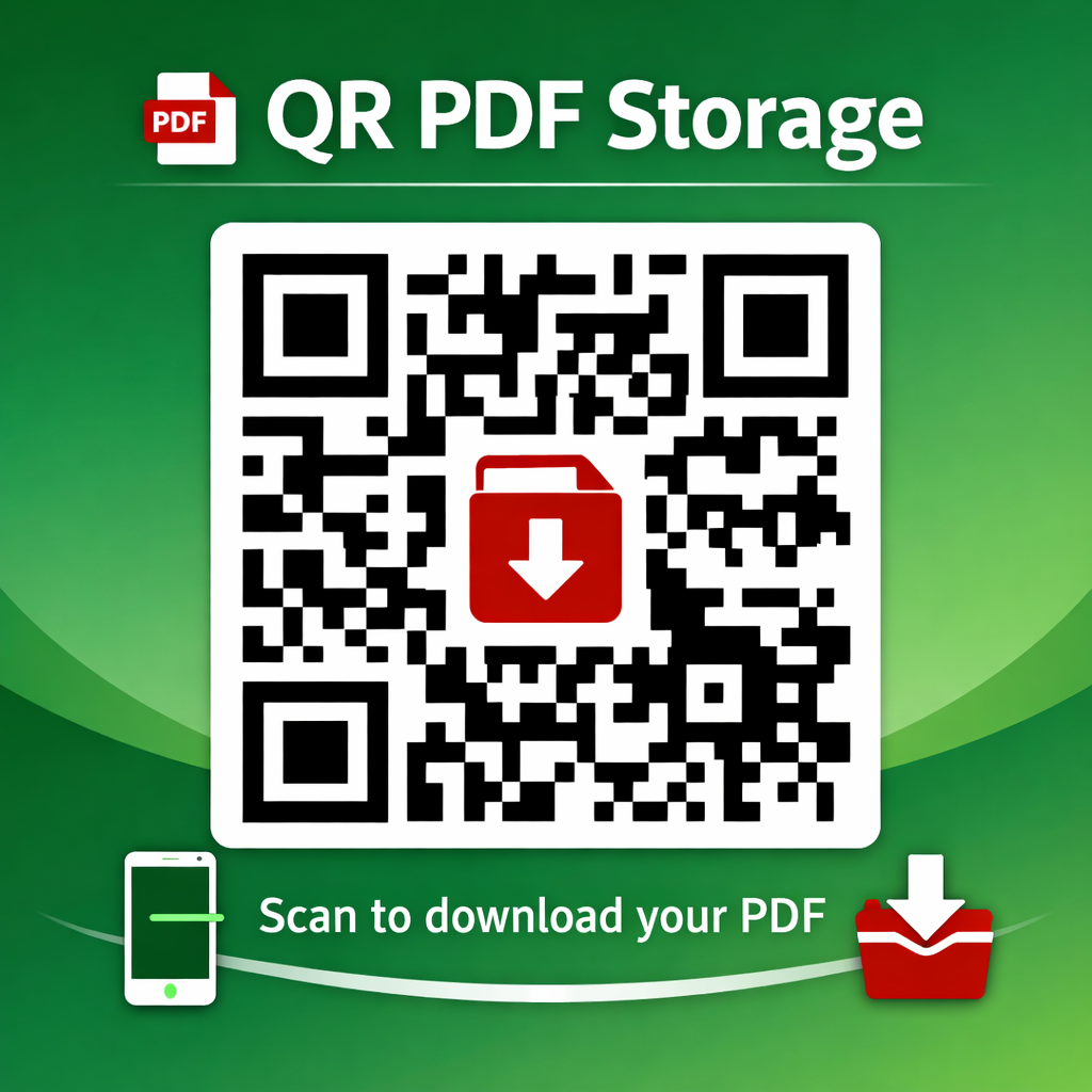 QR PDF Storage Logo